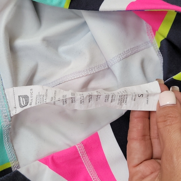 Fabletics Size S color block leggings - Picture 2 of 3